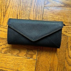Rebecca Minkoff Black Wallet On Chain